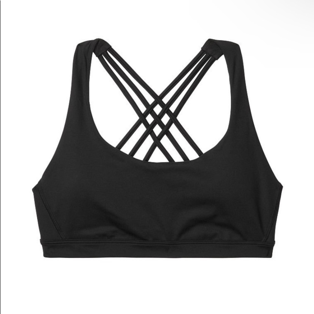 Strappy Back Light Impact Sports Bra